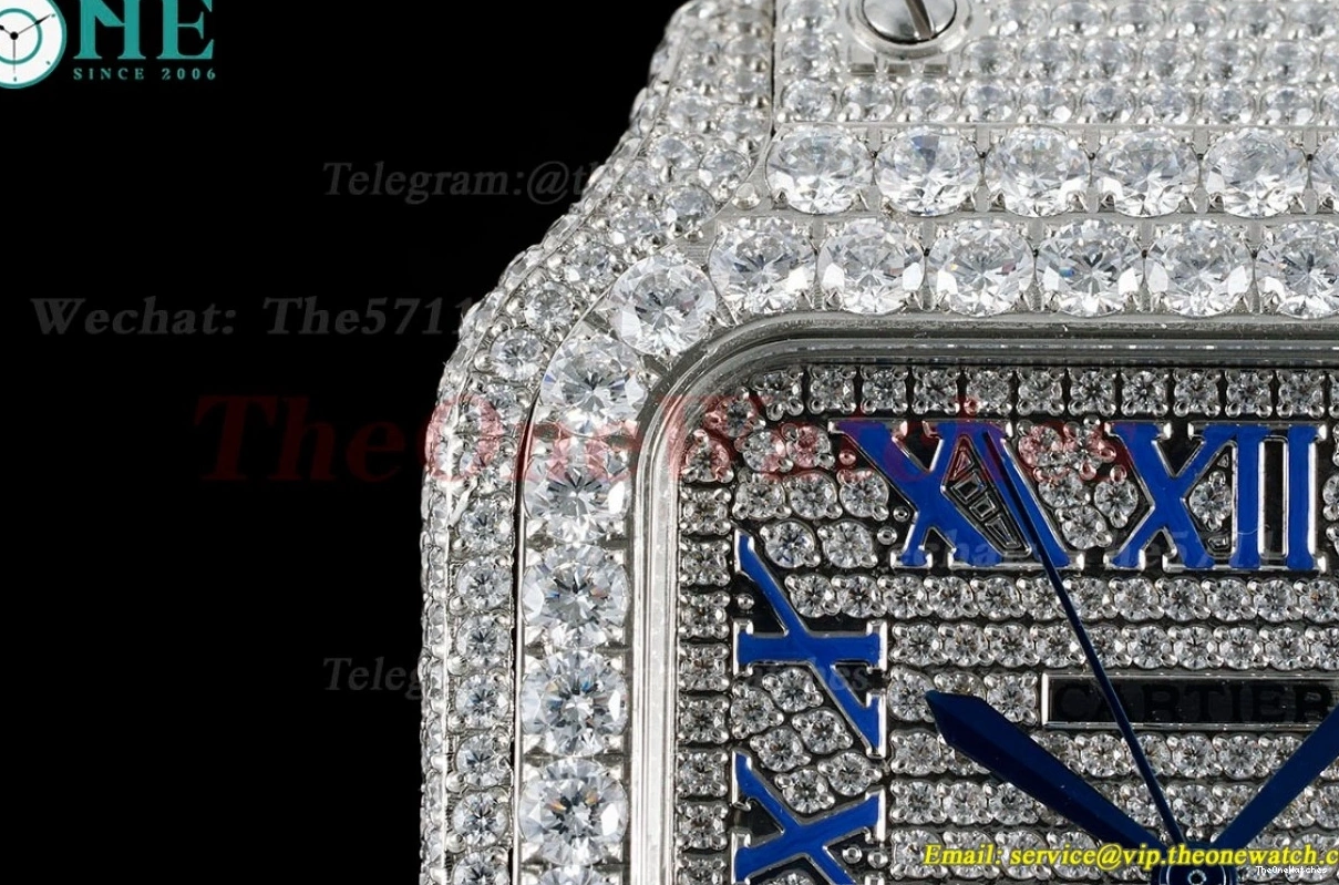 SS Mens XL 100 40mm Rmn MY9015 AMG Santos SS Dia 0124